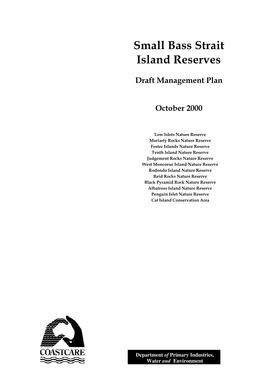 Small Bass Strait Island Reserves