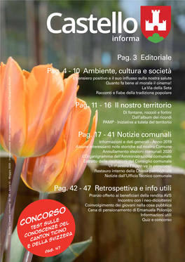 10 Ambiente, Cultura E Società Pag. 11