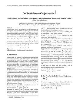 On Erdős-Straus Conjecture For