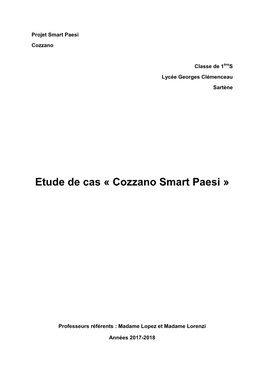 Cozzano Smart Paesi »