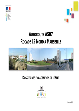 Autoroute A507 Rocade L2 Nord a Marseille