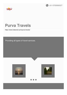 Purva Travels