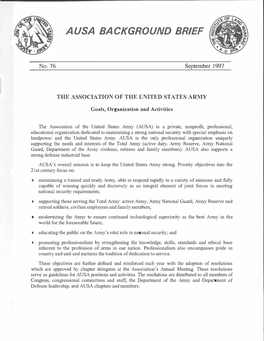 Ausa Background Brief