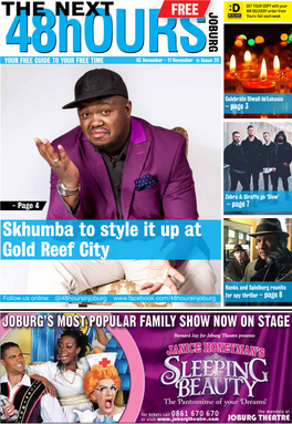 Skhumba to Style It up at Gold Reef City