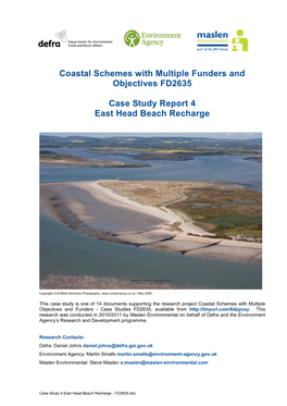 Case Study 4 East Head Beach Recharge - FD2635.Doc