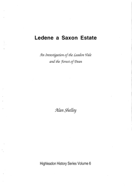 Ledene a Saxon Estate