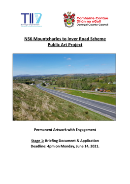 N56 Mountcharles to Inver Road Scheme Public Art Project