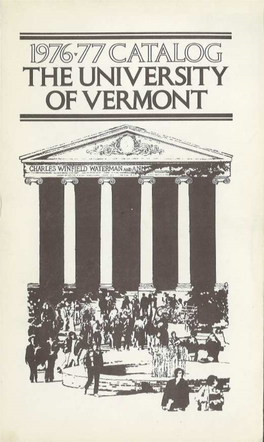 1976-1977 Undergraduate Catalogue