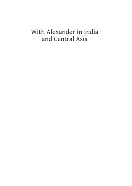 With Alexander in India and Central Asia