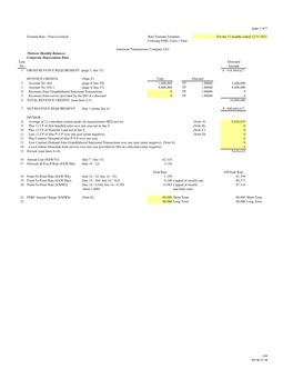 Page 1 of 5 Formula Rate