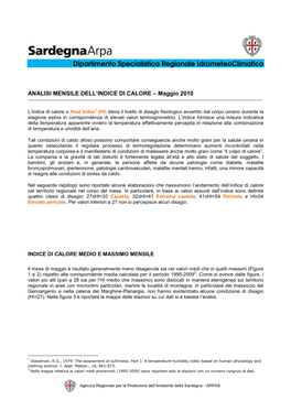 Dipartimento Specialistico Regionale Idrometeoclimatico