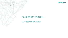 Shippers' Forum