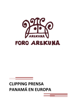 Clipping Prensa Panamá En Europa