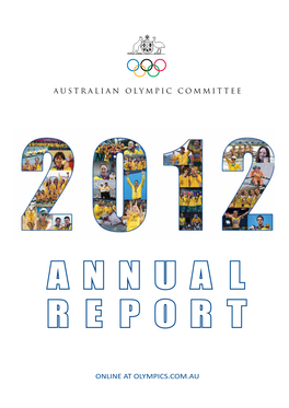 Online at Olympics.Com.Au Australian Olympic Committee Incorporated Abn 33 052 258 241 Reg