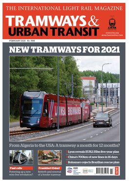 New Tramways for 2021
