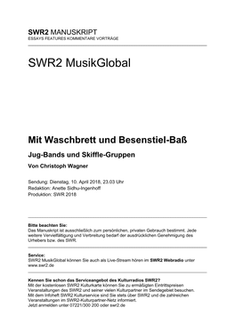 SWR2 Musikglobal