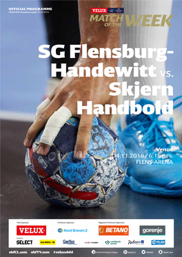 SG Flensburg- Handewitt Vs. Skjern Handbold