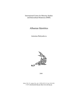 Albanian Identities