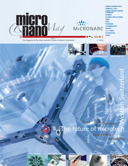 W Estern Sw Itzerland the Future of Microtech