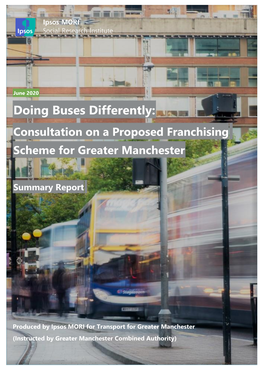 Appendix 3 Tfgm Bus Reform Consultation Research , Item 13. PDF 3 MB