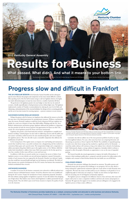 Results for Business (2012)
