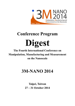 Conference Program Digest 2014.Pdf