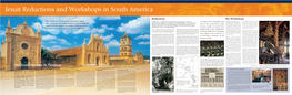 Jesuit Reductions and Workshops in South America