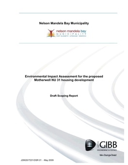 Nelson Mandela Bay Municipality Environmental Impact Assessment