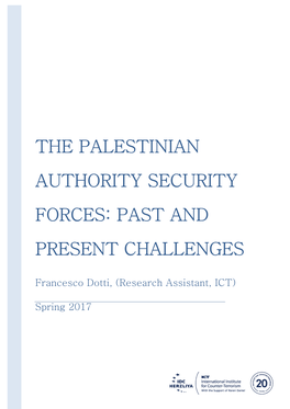 5. the Palestinian Authority Security Forces and the Battle for Gaza