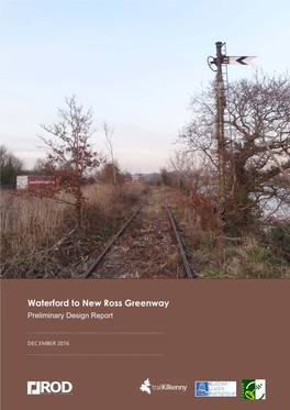 Waterford to New Ross Greenway Preliminary Design Report