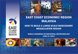 East Coast Economic Region Malaysia