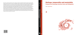 Heritage, Temporality and Materiality