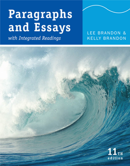 Paragraphs and Essays: with Integrated Readings