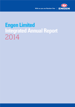 Integrated Annual Report Engen Limited