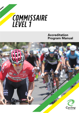 Level 1 Commissaire Manual