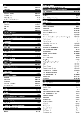 411 Dumb HD00175 Teardrops HD00651 10Cc Dreadlock Holiday HD02812 I'm Not in Love HD03021 Rubber Bullets Y8-10 the Things We Do