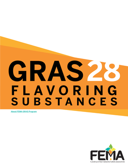 Gras28 Flavoring Substances