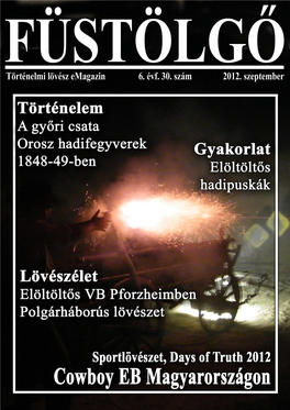 Füstölgő Emagazin 30. Szám 2012. Szeptember