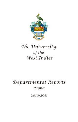 The University West Indies Departmental Reports