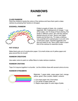 Rainbows (PDF)