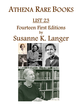 Susanne K. Langer