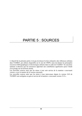 TAXREF V11.0, Référentiel Taxonomique Pour La France