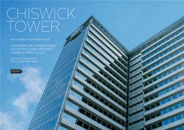 Landmark Air-Conditioned Office Building Opposite Chiswick Park to LET