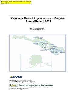 Capstone Phase II Implementation Progress Annual Report, 2005