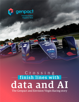 Finish Lines with Data and AI the Genpact and Envision Virgin Racing Story Five Lessons in Prediction for Racetracks and Boardrooms