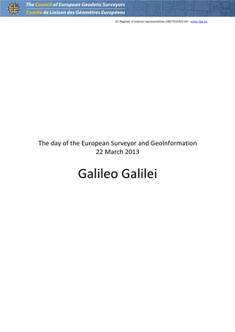 Galileo Galilei