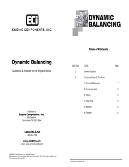 Dynamic Balancing 2004.Cdr