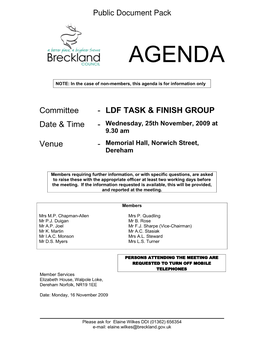 Agenda Reports Pack (Public)