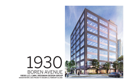 Boren Avenue Vbob Llc | Lmn | Weisman Design Group Design Review | Sdci Project # 3031389-Lu | February 19, 2018 Table of Contents