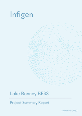 Lake Bonney Project Summary
